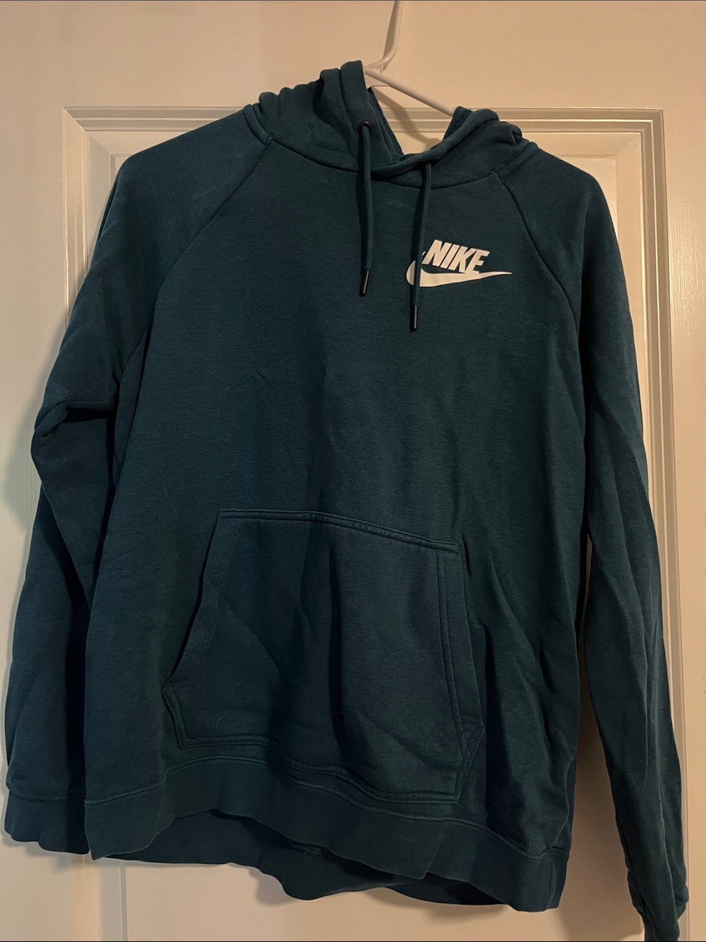 Nike  Teal Pullover Hoodie Sweater